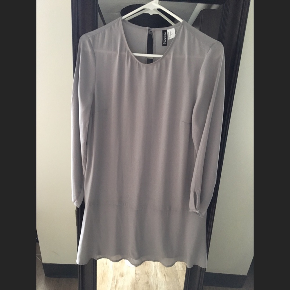 Satin Flared Dress